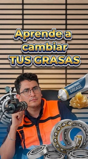 ⚙️ Mucha gente cree que lubricar un rodamiento es solo meter grasa… hasta que aparece la falla 😬 La cantidad, tipo y consistencia del lubricante cambian completamente cómo trabaja el rodamiento. 📌 Demasiada grasa = aumento de temperatura 📌 Mala viscosidad = película lubricante deficiente 📌 Consistencia incorrecta = lubricación ineficiente Y sí… todo eso afecta directamente la vida útil del equipo. Por eso en industria existen normas específicas para selección y lubricación, no se hace “por e