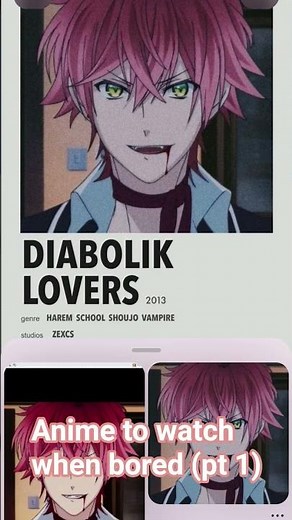 animes to watch when bored