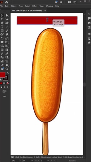 Beginner vs Pro vs AI: HOT DOG in Adobe Illustrator #illustratortutorial