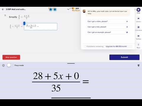 Add and subtract further algebraic fractions || NSW Year 10 Advanced Maths
