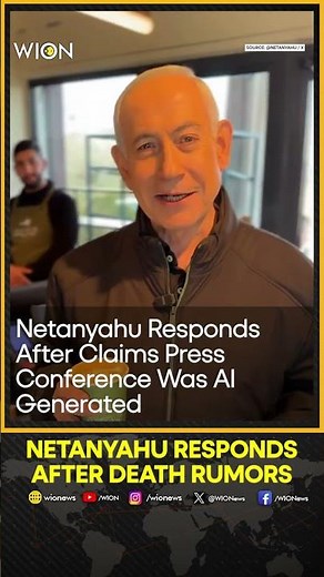 Netanyahu Alive! Israeli PM Releases Video Mocking Rumors of His Death | WION