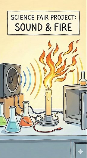 Sound Makes Fire Dance! 🔥🎵 Mind-Blowing Science Experiment