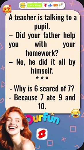 Joke About Homework Help Gone Wrong 😂📚🏫 #jokes #funny #comedy