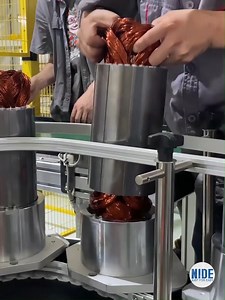 375K views · 5.9K reactions | How make Water pump motor ? Automatic induction motor stator manufacturing line ! This automatic stator production line is used for long stator manufacturing, suitable for water pump motor producing. It adops app remote operation and is consisted of several machines, such as stator paper inserting machine, stator coil winding and coil inserting machine, stator coil lacing machine, stator coil forming machine. | Nide Group | Facebook