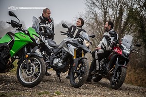 Comparatif moto trail A2 : BMW G 310 GS, Kawasaki Versys-X 300, Honda CB500X