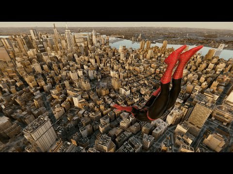 ULTRA Realistic SPIDERMAN 2 Suit. Marvel's Spider-Man Remastered 60fps.