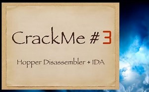 Hopper详细教程之分析CrackMe#3 系列教程(三)