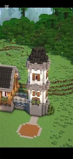Magic castle #shorts #minecraft #castle