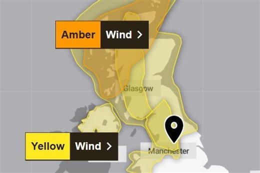 Halifax weather: Hour-by-hour forecast as Storm Amy brings weather warnings and predicted 50mph winds to Calderdale