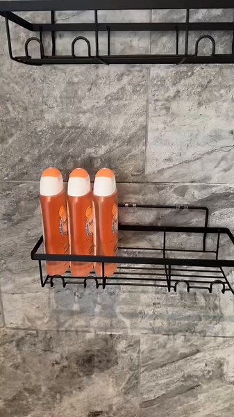 Wall-Mounted 3 Piece Shower Rack Installation & Review