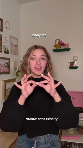 how to sign the word interpreter in ASL! I am sooo grateful for the good interpreters in my life,