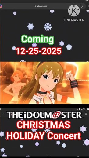 👩‍🎤🎄The IDOLM@STER Christmas Holiday Concert Gameplay Coming 12-25-2025 👩‍🎤🎄#idolmaster