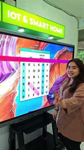 SERU BANGET MAIN GAMES DI INTERACTIVE SMARTBOARD #games #interactivewhiteboard