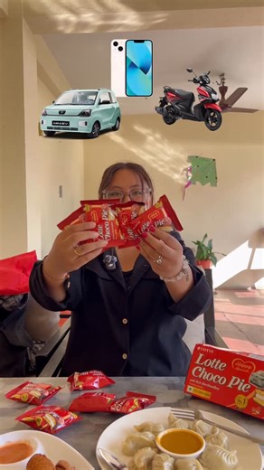 Foodelicious on Instagram: "🎉 Scan. Snack. Win Big! 🚗📱🛵 I’ve been obsessed with Lotte Choco Pie since forever 🍫 and now it’s even sweeter! Buy a box, scan the QR inside with the Khalti App, and you could win a SERES MINI EV Car, Yamaha Ray ZR Scooter, or even an iPhone! 😍 Don’t wait, grab your Lotte Choco Pie now, scan, participate & WIN BIG! 🏆 #lottekolottery #lottechocopiekoluckydrawoffer #LotteChocoPie #LotteLuckyDraw #ScanAndWin #KhaltiApp #WinWithLotte #ChocoPieLovers #SweetSurprise 
