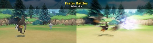 Faster Battles Mod for Pokemon Brilliant Diamond and Shining Pearl | BDSP Mods