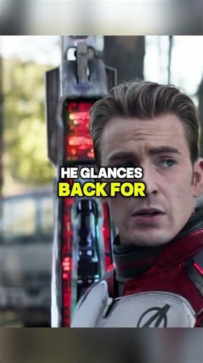 Why Cap Look Back Before Using the Time Machine #marvel #mcu