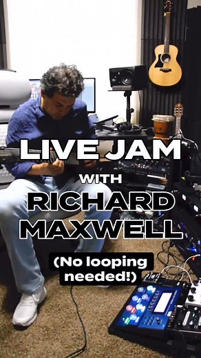Check out this improv’d soundscape I created live WITHOUT any looping! Just guitar and effects😎 Follow @richard_maxwell_music for more music and behind-the-scenes content🤘 #guitarimprov #guitareffects #livejams #musiccreator #soundscape #soundscapes | Richard Maxwell