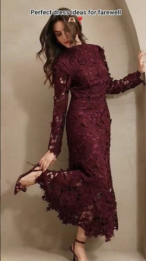 perfect dress ideas for farewell 😚💓
