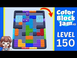 Color Block Jam Level 150 Solution Walkthrough