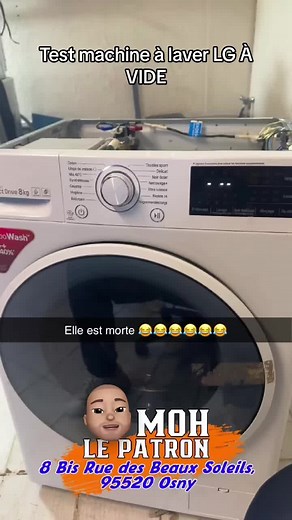 Programme Test Machine à Laver LG - Guide Étape par Étape