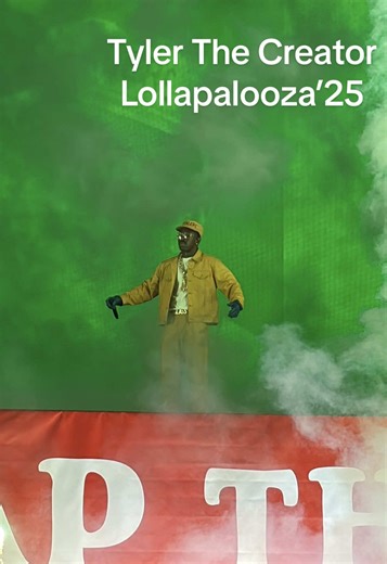 Tyler The Creator Live Performance at Lollapalooza 2025