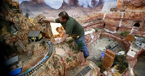 Million-dollar TrainTopia exhibit coming together for Frisco's railroad museum