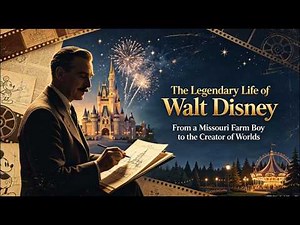 The Untold Life of Walt Disney: From Poverty & Betrayal to Magic Empire #WaltDisney #DisneyHistory