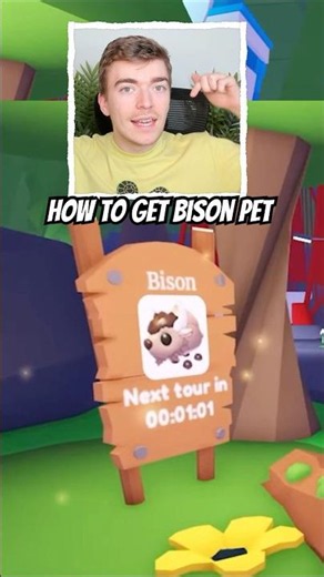 How To Get BISON In Adopt Me Summer Camp! #adoptme #roblox #shorts #adoptmeroblox