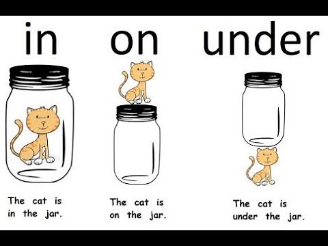 🎵Preposion "In, On, Under" Song🎵