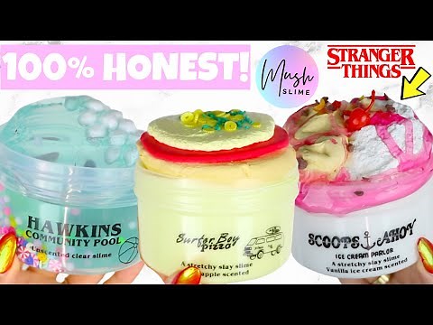 $140 Mush Slime Stranger Things Slime Review!