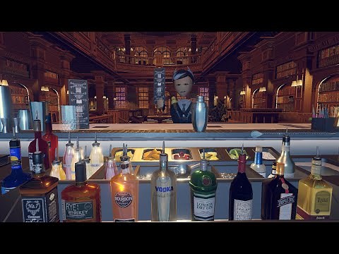 Silent Bartending in TheLibraryBar | All Cocktails