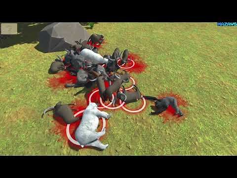 Animal Revolt Battle Simulator (Demo) ★ GamePlay ★ Ultra Settings