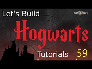 Lets Build Hogwarts in Minecraft Tutorials Part 59. The Clocktower Part 1