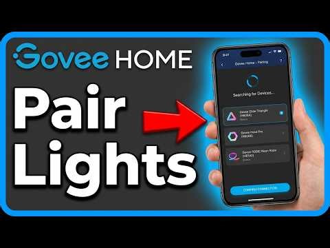 how to pair govee lights with app