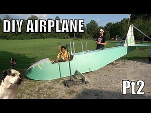 DIY Electric ultralight pt2 (tail section)