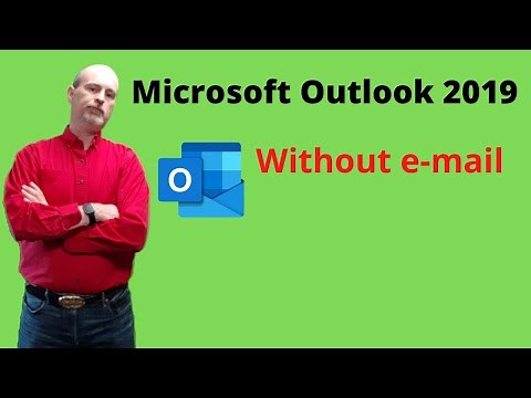 How to make an Outlook profile with no email