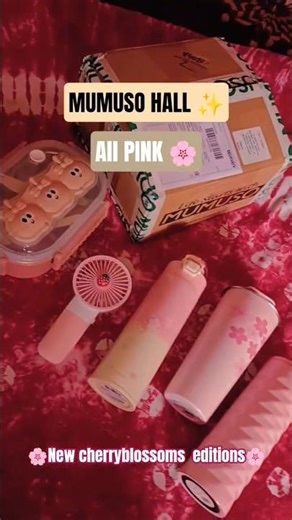 MUMUSO HALL ✨#mumuso #online #shopping #pink #lifestyle