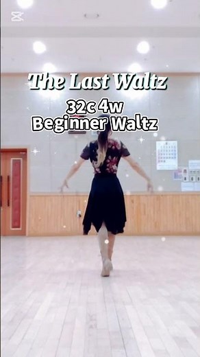The Last Waltz Line Dance #beginner #Waltz #초급라인댄스 #왈츠라인댄스 #초급수업용