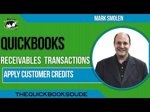 How To Apply Customer Credits To Invoices In QuickBooks Desktop