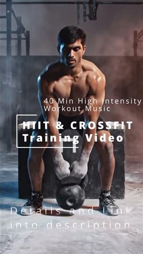 HIIT & CROSSFIT Training Video Full 25-min mix ↓ link in description