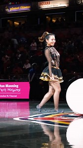 The Amazing Pei Pei had some of the fanciest (and fastest) footwork we've ever seen at Gainbridge Fieldhouse! 🤯 #FeverGameNight | Gainbridge Fieldhouse