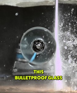 184K views · 1.5K reactions | Can Bulletproof Glass Survive Extreme Speed? 樂 #experiment #challenge #glass | Waterjet Channel | Facebook
