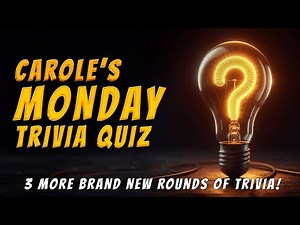 Test Your Trivia Smarts With This Brand New Monday Quiz!