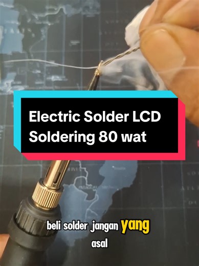 Electric Soldering Guide with 80 Watt LCD Tools
