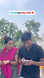 2M views · 40K reactions | I trust you my wife ❤️ | Nitish Chaurasia | Facebook