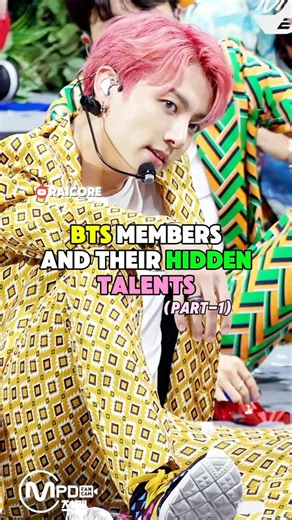 Bts Members And Their Hidden Talents #bts #kpop #shorts #trending