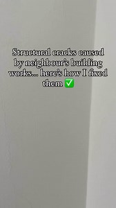 6.1K views · 46 reactions | STRUCTUAL CRACKS CAUSED BY BUILDING WORKS ‼️ If this happens to you and the cracks are caused by works carried out by your neighbours, it is their responsibility to rectify any damage caused! #cracks #damage #repairs #rectify #diy #painting #decorating | Bobby's Decorating Company | Facebook