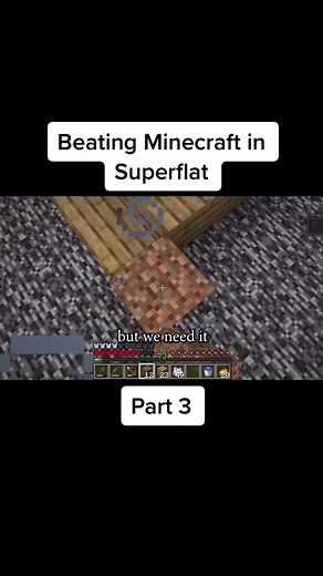 Beating Minecraft in Superflat - Part 4