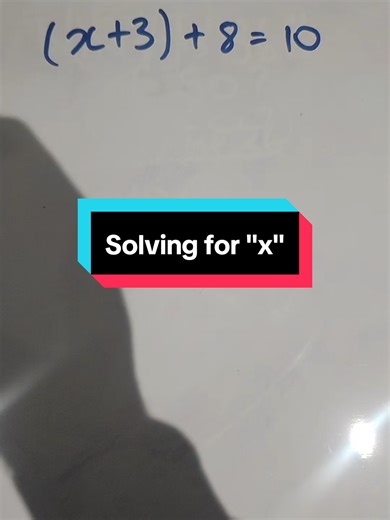 Algebra made easy! #math #mathematics #quickmaths #mathshack #tiktok