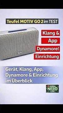 New product rocks! #Teufel #TeufelMotivGo2 #MotivGo2 #BluetoothSpeaker